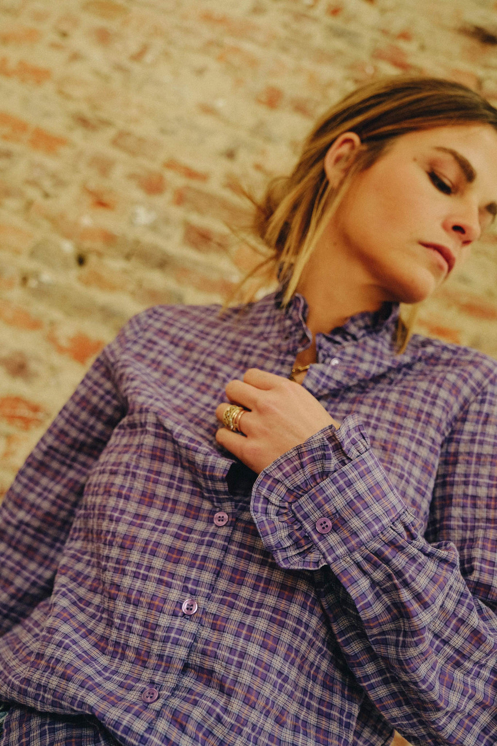 Mahaut Blouse Purple
