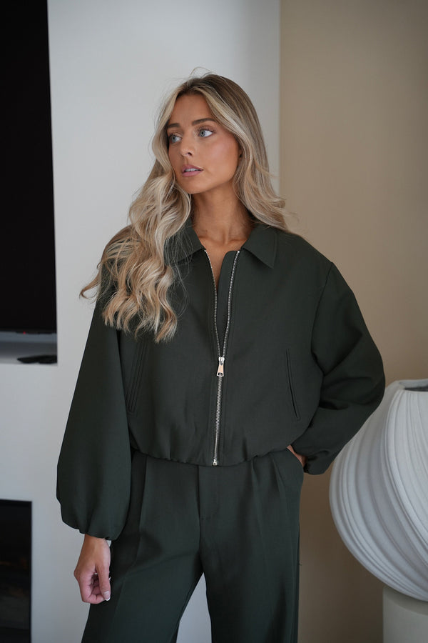 Veste Zippée Kyla - Verte