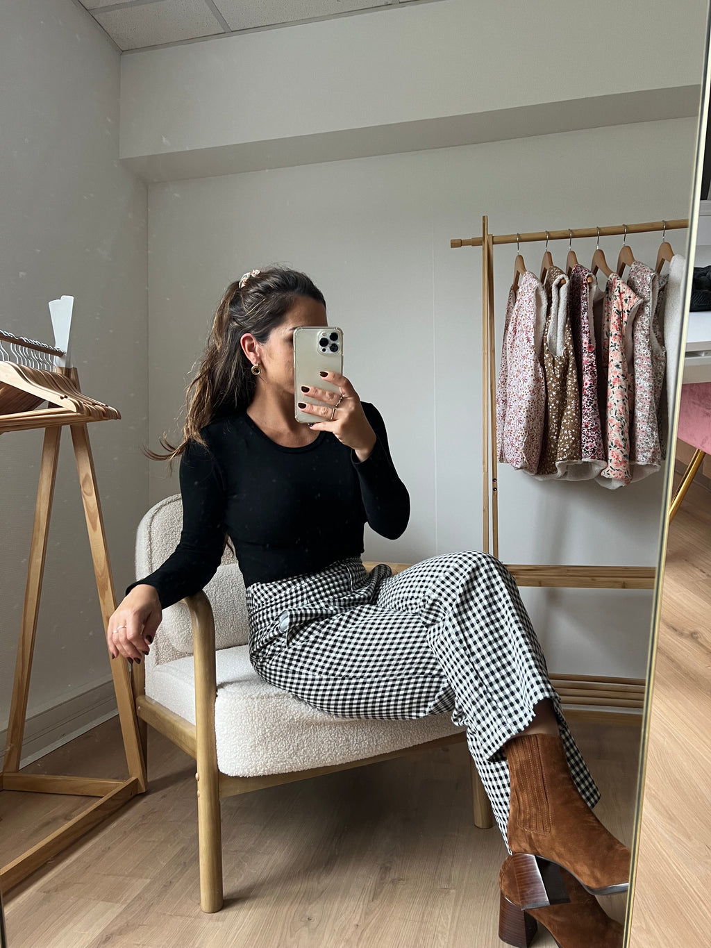 Colette Gingham Trousers