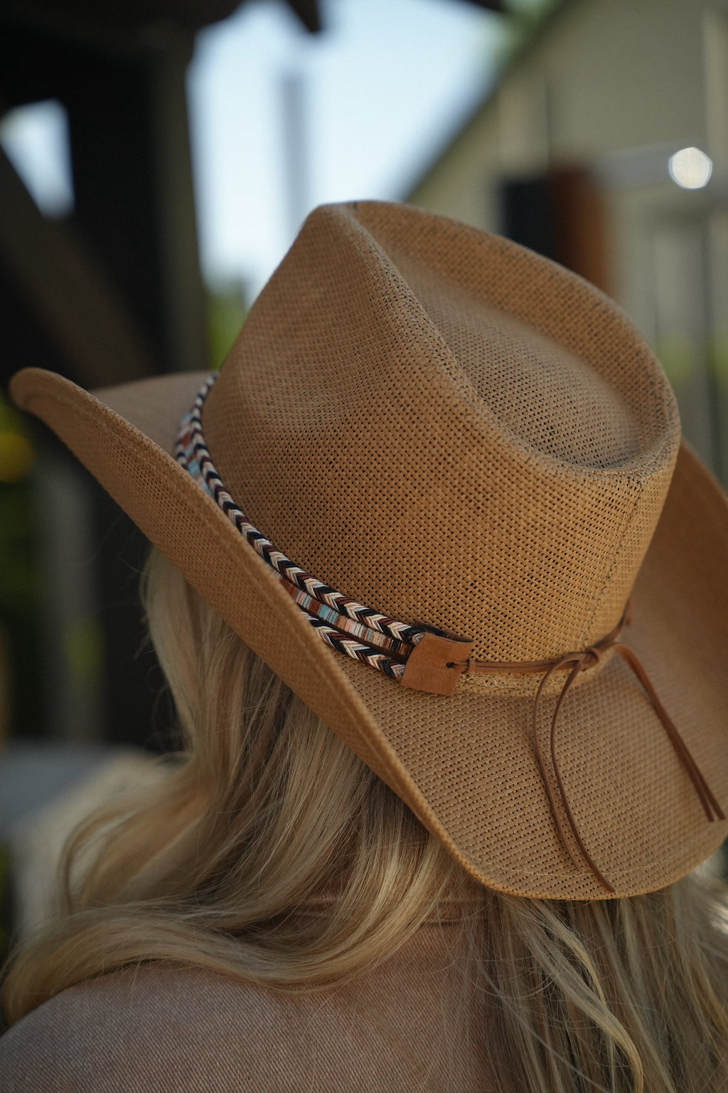 Chapeau De Paille Octavia - Beige