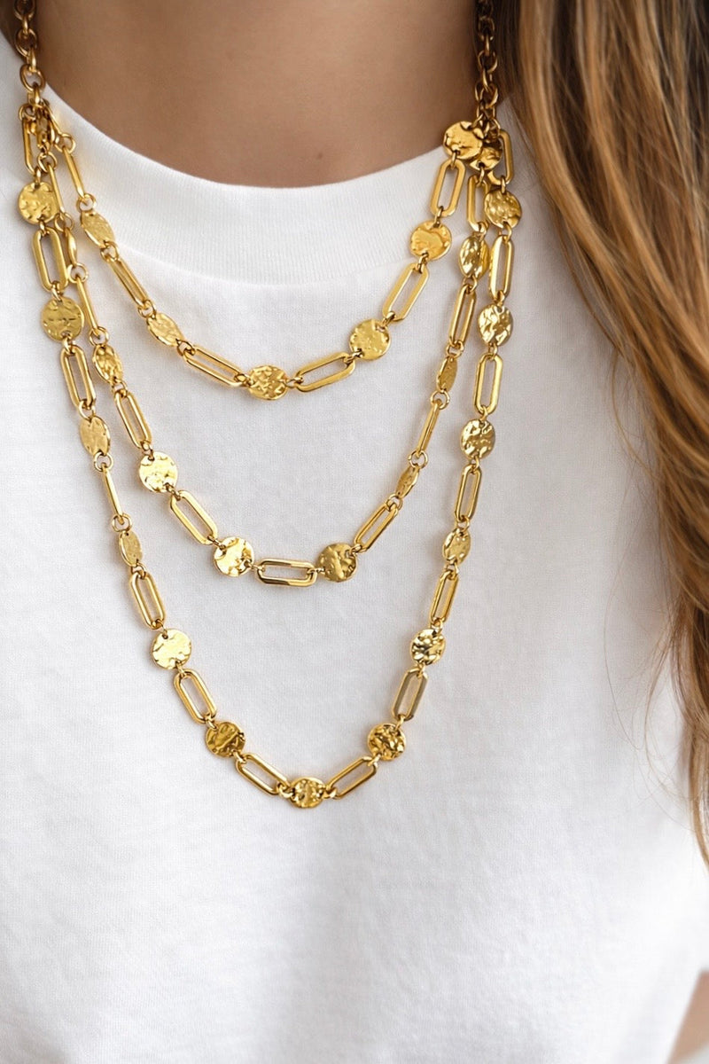 Laurine - Triple Row Necklace