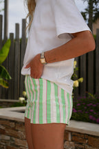Short Rayé Olie - Vert