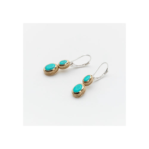Eliote Earrings - 925 Sterling Silver And Brass