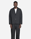 Blazer en Laine Dark Grey