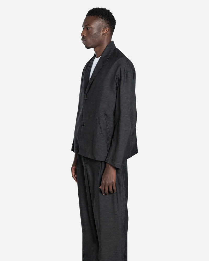 Blazer en Laine Dark Grey