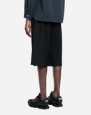 Short Ample en Coton Noir