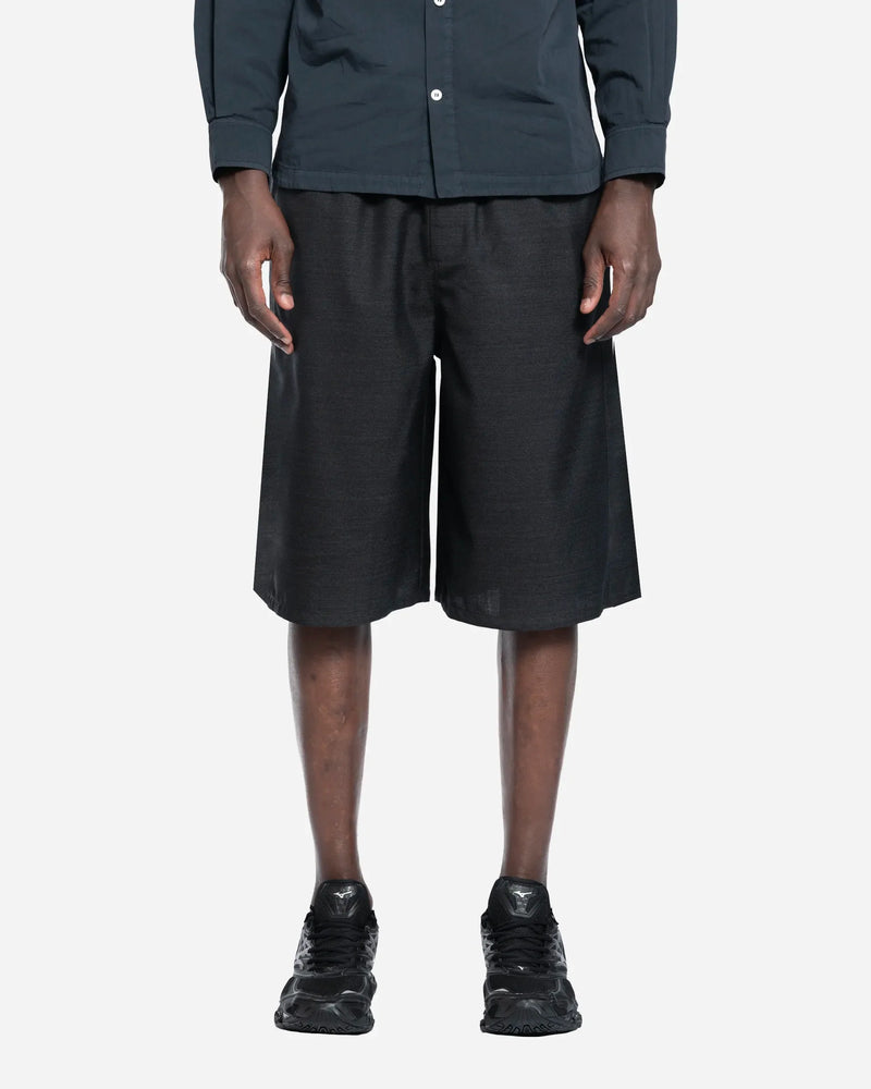 Short Ample en Coton Dark Grey