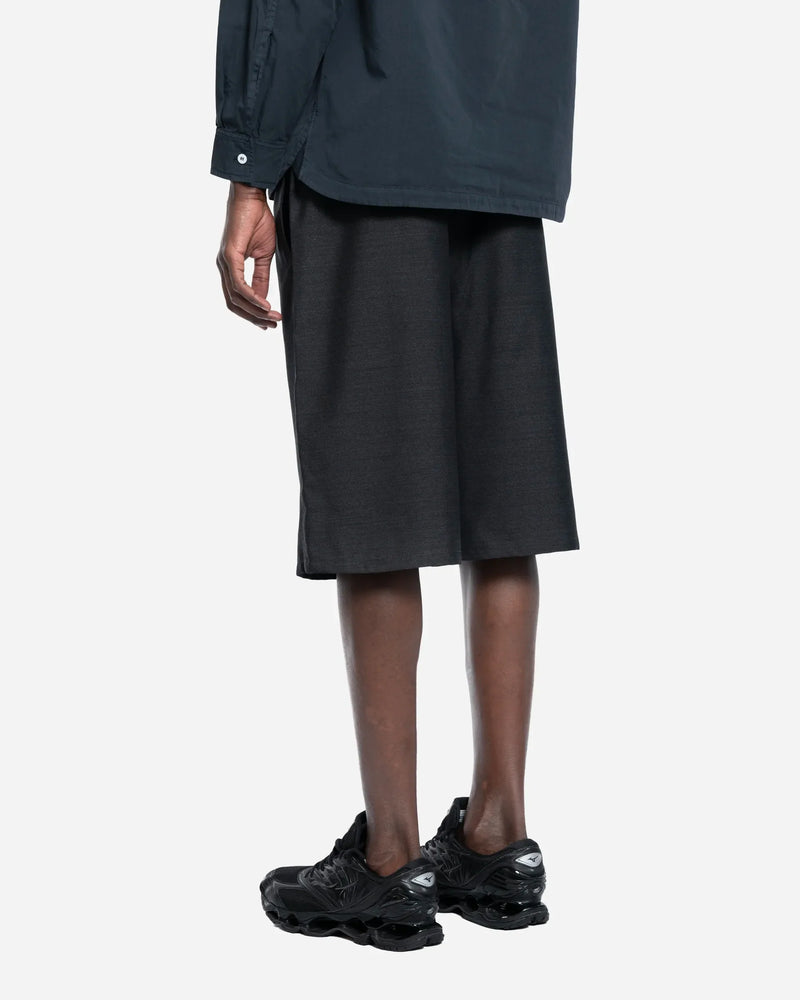 Short Ample en Coton Dark Grey