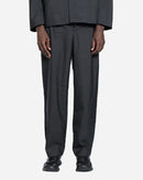 Pantalon à Deux Plis Dark Grey