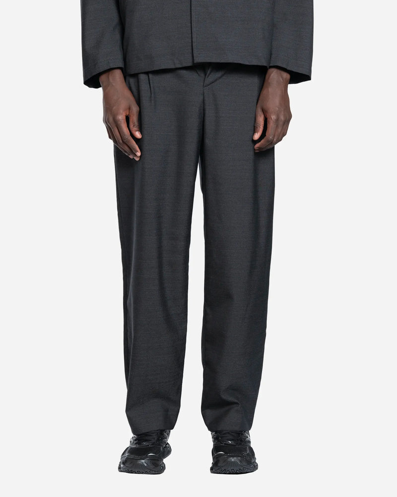 Pantalon à Deux Plis Dark Grey