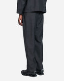 Pantalon à Deux Plis Dark Grey
