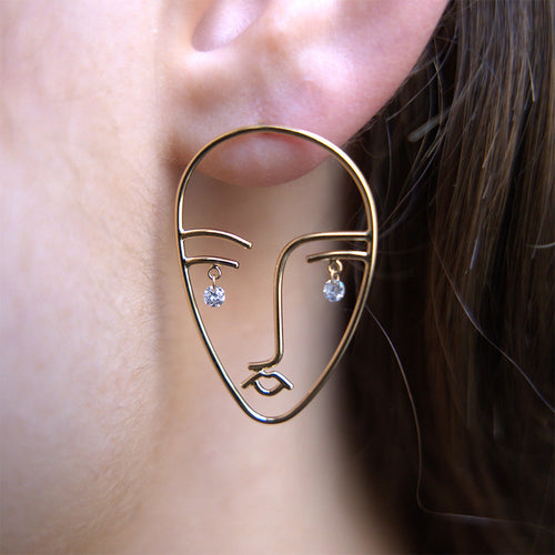 Boucle D'Oreille Matisse 2 Diamants