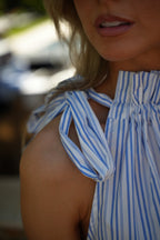 Top Rayé Fabio - Bleu