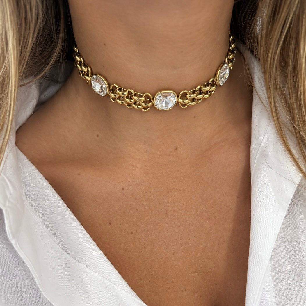 Collier Choker Barbara - Plusieurs Couleurs Disponibles