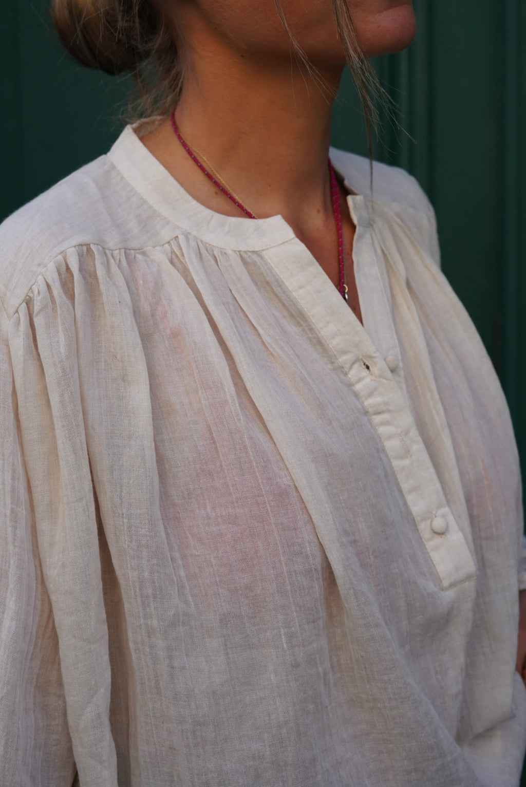 Amicie Blouse Ecru