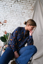 Maria Cowboy Navy Shirt