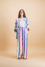 Théodore Pantalones Rainbow Lines