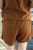 Archie Sponge Chocolate Shorts