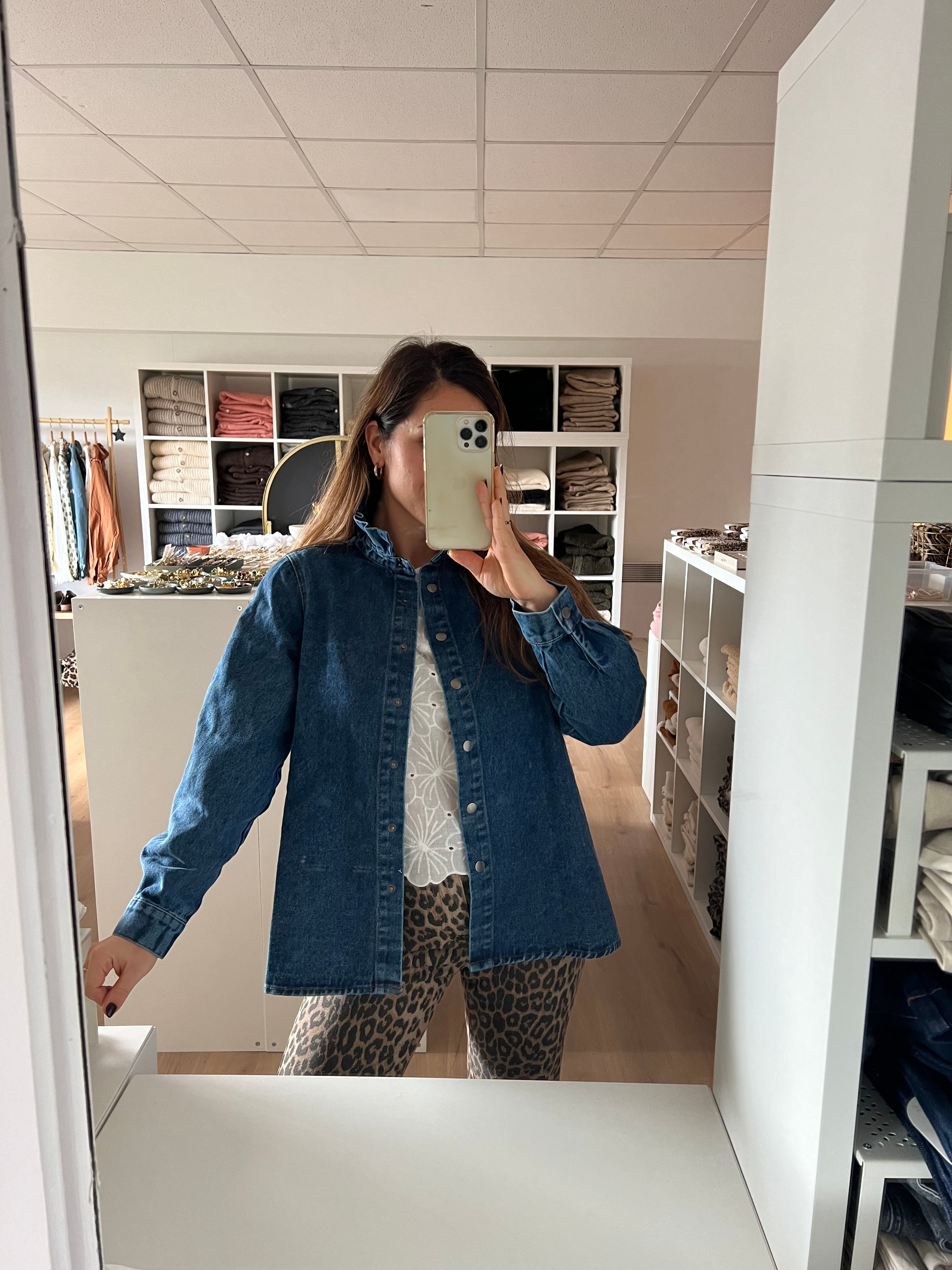 Veste En Jean Céleste
