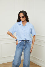 Camisa Sol - Azul
