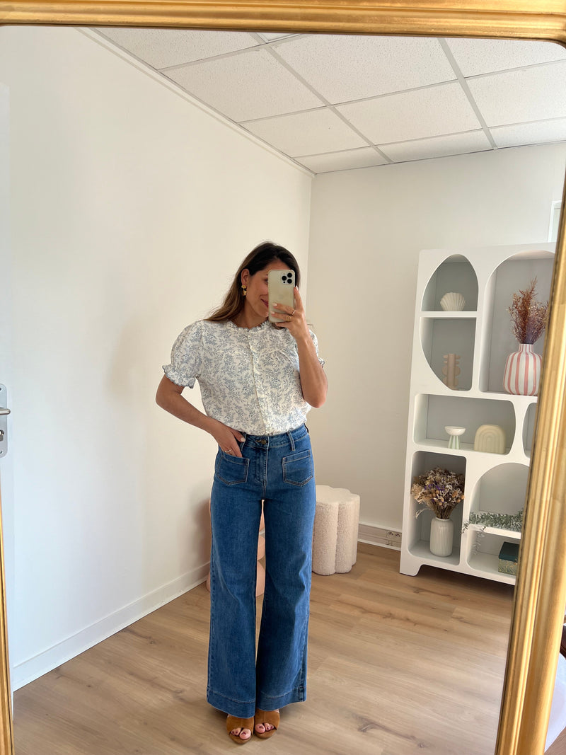 Jean Gasparette Denim Foncé