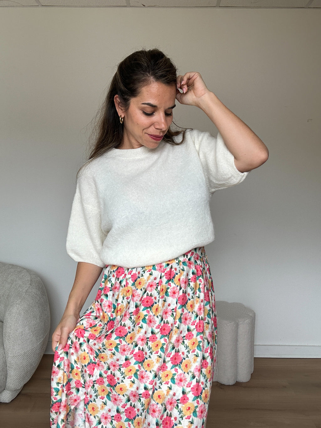 Jupe Longue Fleurie Naomi