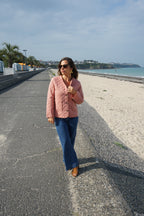 Pink Quilted Jacket