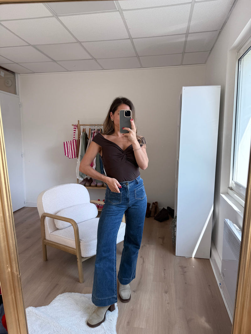 Top Carla Chocolate