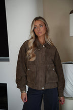 Rebeca Chocolat - Suede Jacket