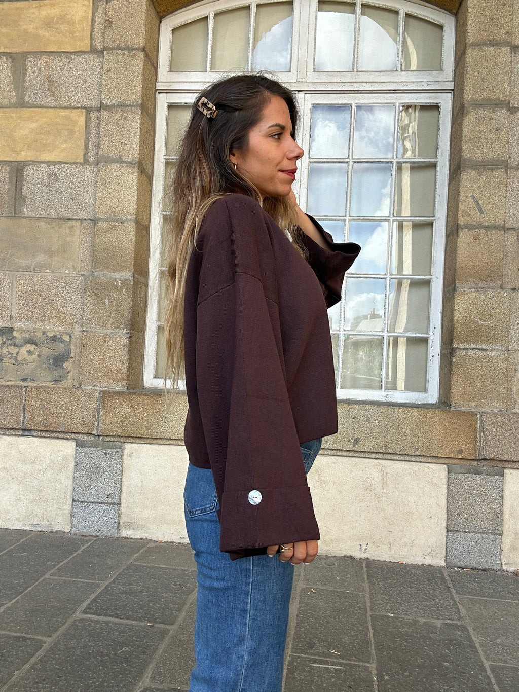 Cardigan Judith chocolat