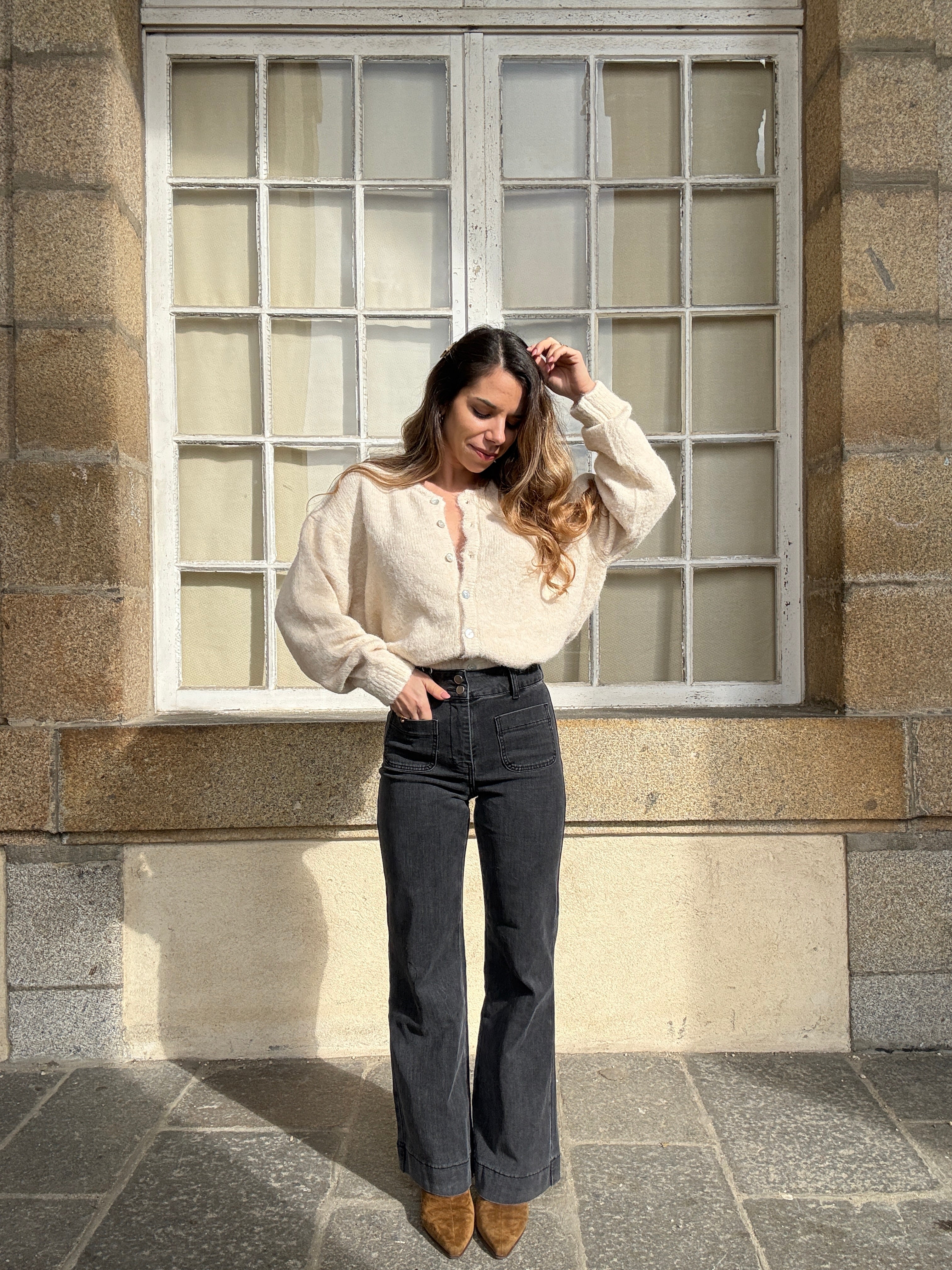 Cardigan Charlie beige