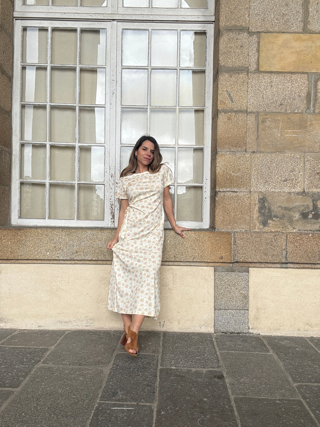 Vestido Largo Lazo Lucia