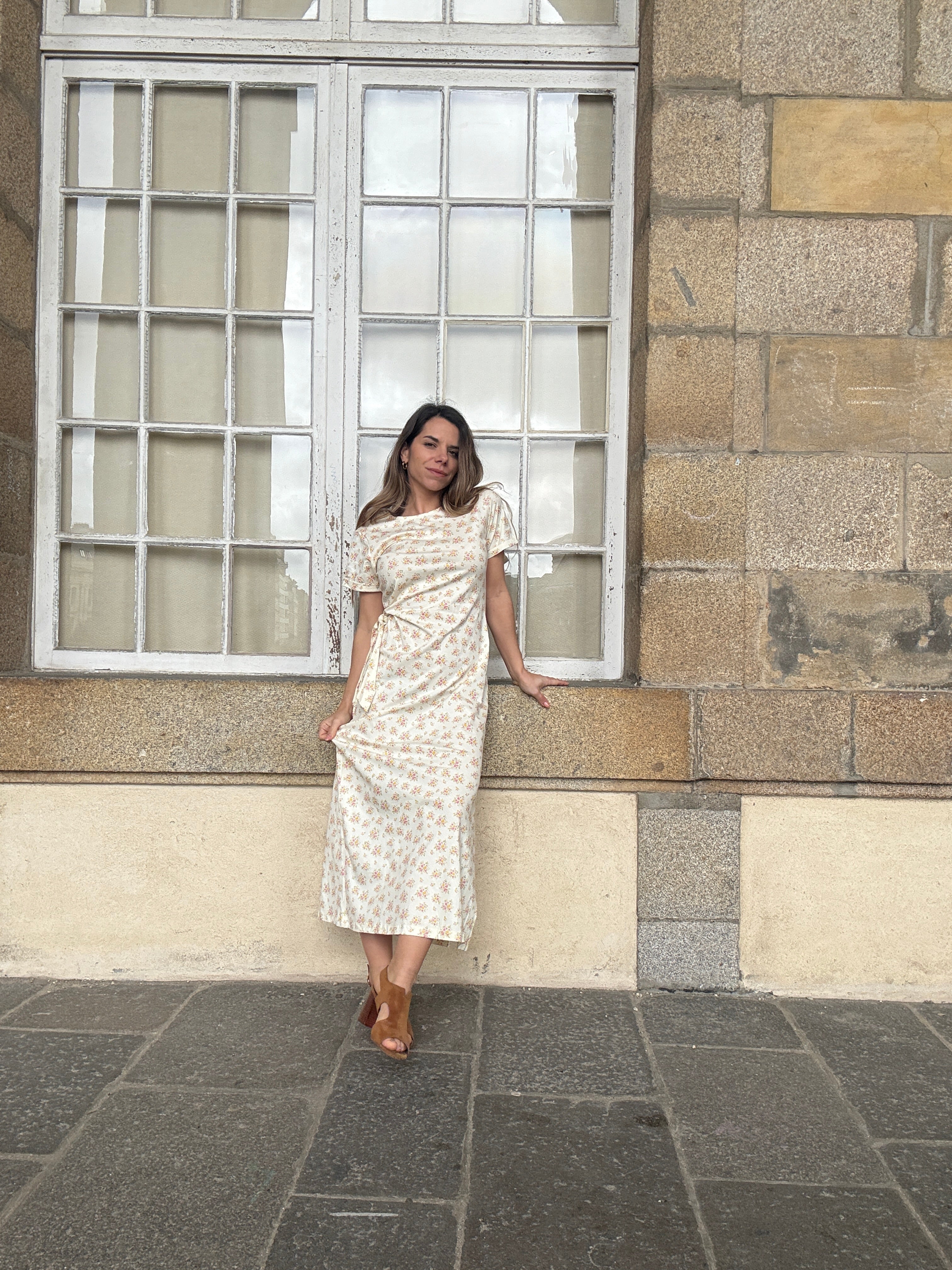 Vestido Largo Lazo Lucia