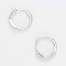Boucles D'Oreilles "Leif" D0,14/42 - Or Blanc