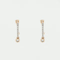 Boucles D'Oreilles "Créoles Charms" D0,1/30Ct