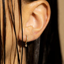 Pendientes “Dijes Criollos” D0.1/30Ct – Oro Amarillo