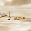 Pendientes “Dijes Criollos” D0.1/30Ct – Oro Amarillo