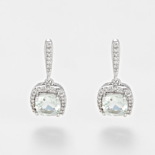 Boucles D'Oreilles "Rio Grande" - Or Blanc 375/1000