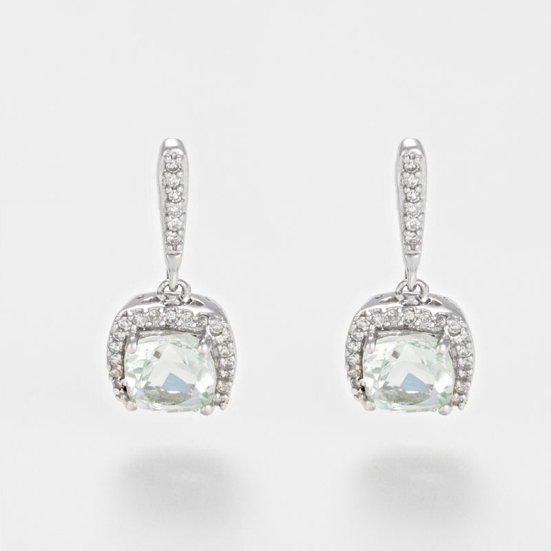 Boucles D'Oreilles "Rio Grande" - Or Blanc 375/1000