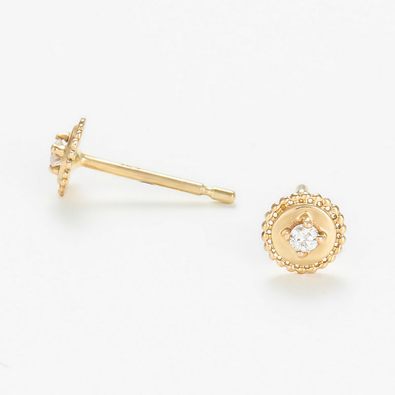 Boucle D'Oreilles "Aliza" D 0,05/2 - Or Jaune 375/1000
