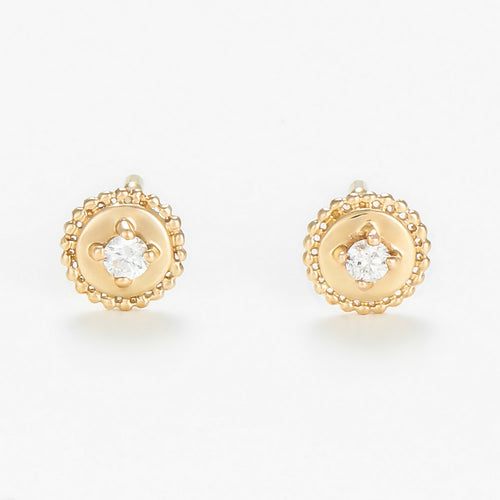 Boucle D'Oreilles "Aliza" D 0,05/2 - Or Jaune 375/1000