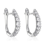 Pendientes "Euphorie" Diamantes 0.30/18 - Oro blanco