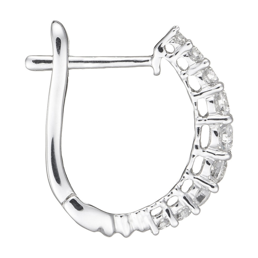 "Euphorie" Earrings D0.30/18 - 375/1000 White Gold