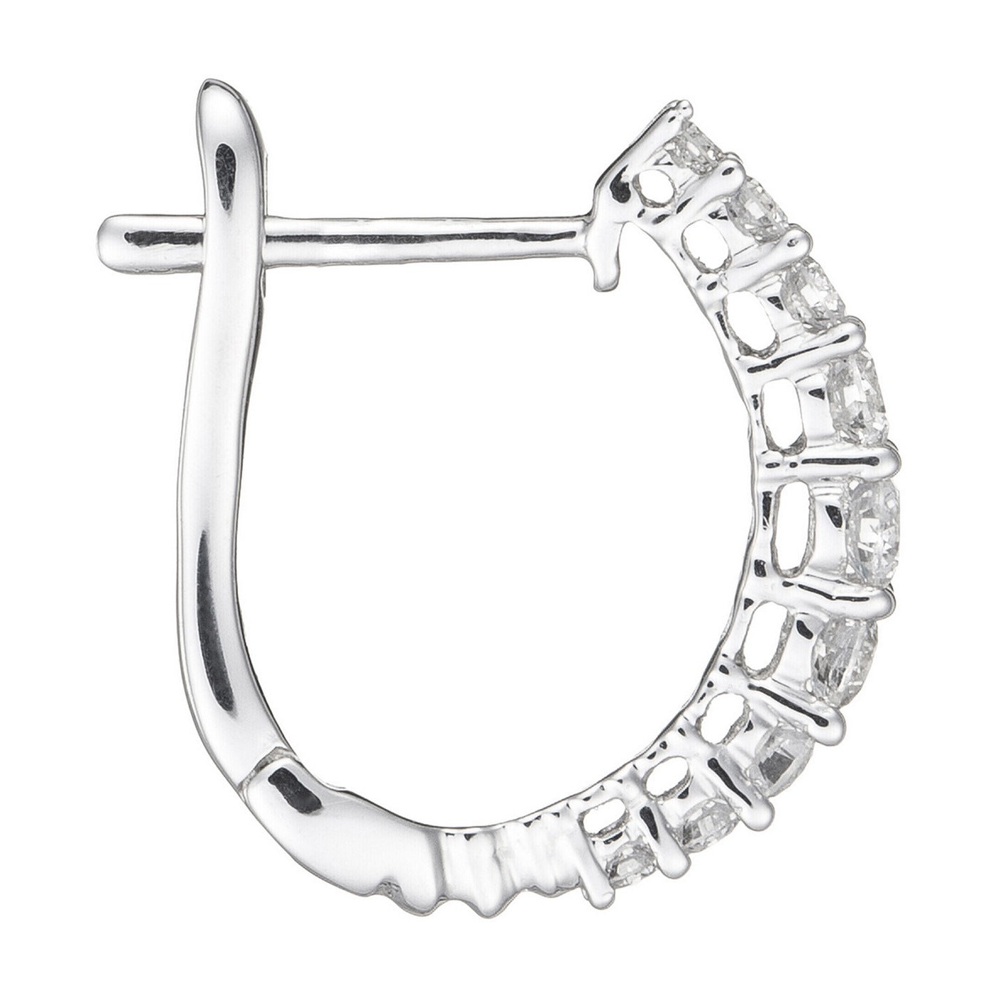 "Euphorie" Earrings D0.30/18 - 375/1000 White Gold