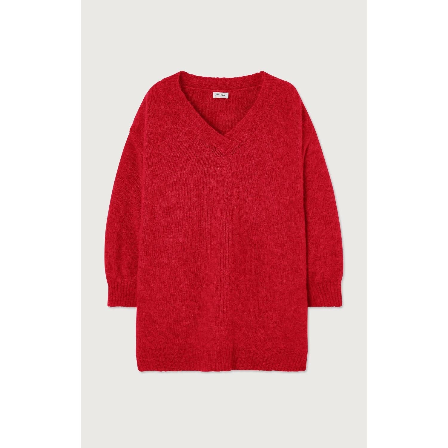 V-Neck Jumper - Coccinelle Chine - Women