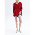 V-Neck Jumper - Coccinelle Chine - Women