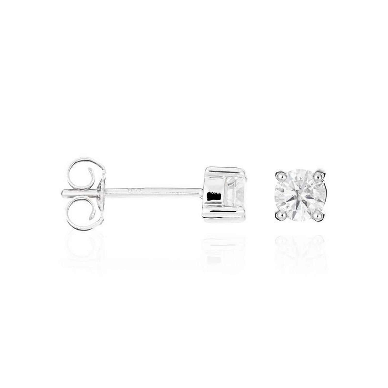“Eternelle” Diamond Earrings 0.50Ct/2 – White Gold