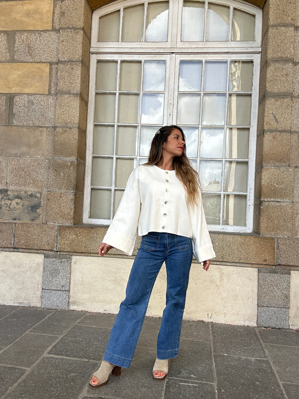Judith Cardigan Off-White