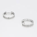 Boucles d'oreilles "Linéa" Diamant: 0,08ct/24