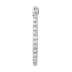 Earrings "Sublime Hoops" 0.10Ct/26 Diamonds